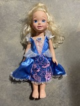 Cinderella Disney Princess Doll 20&quot; Sing Talk Light Up Dress Blonde Tollytots - £12.58 GBP