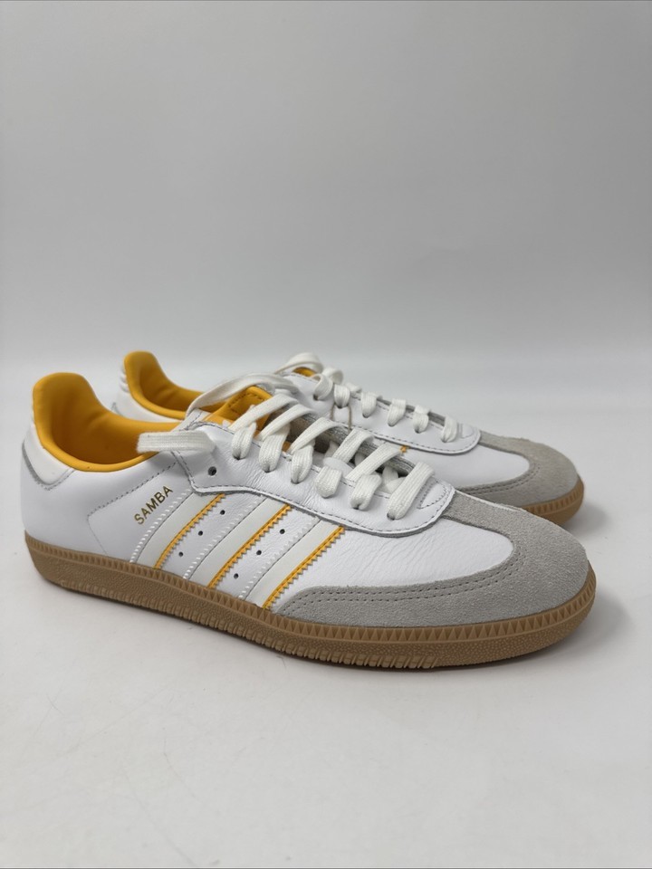 Authenticity Guarantee

Adidas Samba OG Two Tone Stripes  Crew Yellow ID... - $10,999.00
