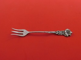 Harlequin by Reed and Barton Sterling Silver Cocktail Fork w/ Hollyhock 5 1/2&quot; - $88.11