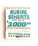 Guarantee Reserve Life Insurance Vintage Matchbook Matches Unstruck E19J - $373.69 MXN
