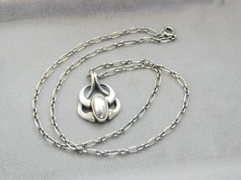 Georg Jensen Sterling Necklace Pendant Of The Year 2006 Heritage Collection - $270.00