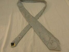 Donald J. Trump Signature Collection 100% Silk Gray Paisley &amp; Tie Protec... - €32,07 EUR