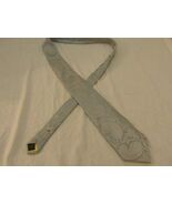 Donald J. Trump Signature Collection 100% Silk Gray Paisley &amp; Tie Protec... - $52.15 CAD