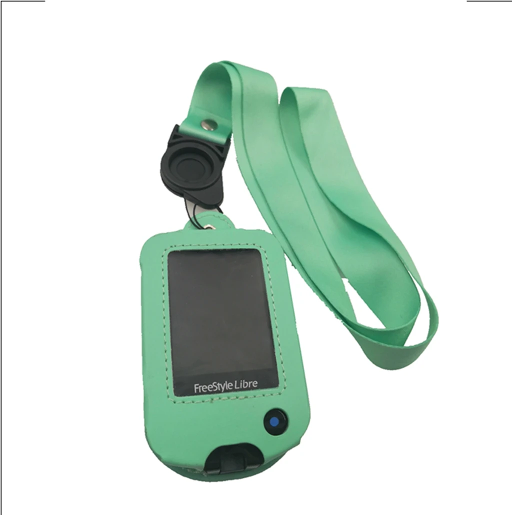 Abbott Libre Freestyle Reader Protective Cover Leather Halter Bk Blood Glucose T - £24.66 GBP