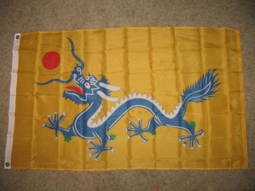 Primary image for 3X5 China Chinese Dragon of 1890 Super Poly Flag 3'X5' House Banner