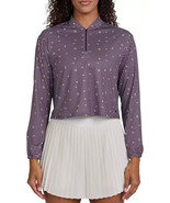 Bad Birdie 1/4 Zip Pullover Golf Womens Size Medium LS Crop Top Stretch ... - $640.06 MXN