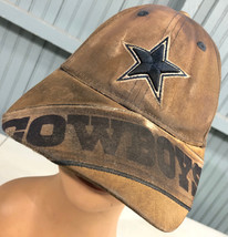 Dallas Cowboys Beat Up Genuinely Distressed Discolored Baseball Cap Hat AS IS - £35.70 GBP