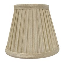 Royal Designs, Inc. Clip on Pleated Empire Chandelier Lamp Shade Flame Clip Fitt - £11.81 GBP+