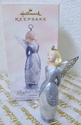 Joyful Tidings Arianne Angel Hallmark Keepsake Ornament 2005 Silver - $3.99