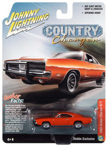 Johnny Lightning 1969 Dodge Charger 1/64 Diecast Dukes Hazzard Exclusive... - $13.47