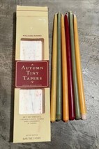Pack Of 6 Williams Sonoma Autumn Tiny Tapers Petites Multicolor - £13.36 GBP