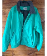 LL Bean Fleece Lined Jacket Mens XXL Full Zip Pockets Insulated Thinsula... - $44.54