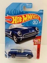 Hot Wheels Then and Now *3/10* &#39;55 Corvette Car Figure (192/365) 50 ANNI... - £8.45 GBP