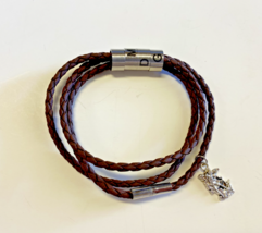 &quot;For the Great Glory&quot; AMDG Brown Wrap Bracelet, New #MD-097 - $11.17 CAD