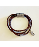 &quot;For the Great Glory&quot; AMDG Brown Wrap Bracelet, New #MD-097 - $7.92