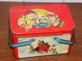 Vintage 1948 Joe Palooka Tin Lunch Kit - $817.46 MXN
