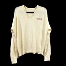 King Louie Pro Fit Sweater Mens Size XL Cream BASSCAT USA Grandpacore Vi... - £9.98 GBP