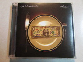 Rich Man&#39;s Burden Whispers 2007 12 Trk PRE-OWNED Cd Modern Jazz R&amp;B Smooth Soul - £7.76 GBP