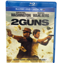 2Guns Blu Ray Dvd 2015 Denzel Washington Mark Wahlberg Bonus Features Widescreen - $14.99