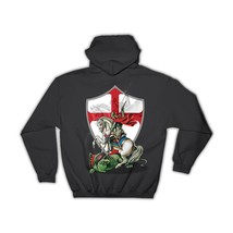 Saint George : Gift Hoodie Catholic Religious Religion Classic Faith - £27.74 GBP