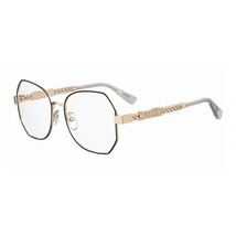 Moschino MOS621 02M2 00 Black/Gold 54mm Eyeglasses New Authentic - $88.19