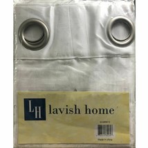 Lavish Home Grommet Single Curtain Panel - $14.84