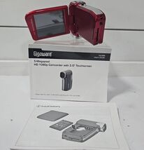 Gigaware 3” LCD Touch Camcorder No Charger  - $291.25 MXN