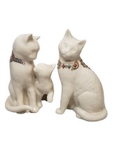 Vintage Lenox China Jewels Collection Cat S W/ Kitten Porcelain Figurine - £38.17 GBP