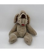 Vintage 1981 Ganz Bros Wrinkles Hound Dog Hand Puppet Plush 18” Brown Ta... - £15.40 GBP