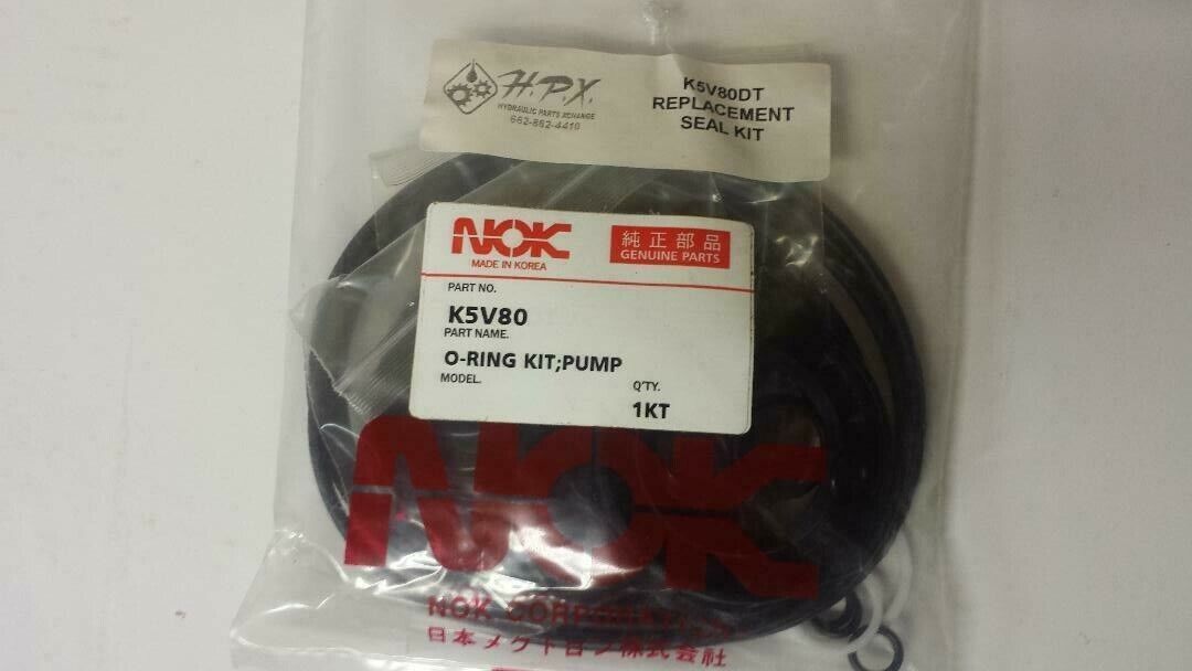 NEW REPLACEMENT SEAL KIT FOR KAWASAKI K5V80DT/DTP - $56.25