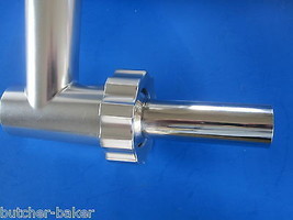 LARGE Stuffing Tube for Chefs Choice meat grinder attachment on Kitchenaid mixer - £10.04 GBP