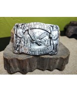 Bergamot Brass Works Pewter Belt Buckle  2nd Amendment Vintage 1982 USA ... - $55.65