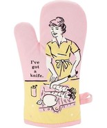 Blue Q Oven Mitt, I&#39;ve Got a Knife. Super-Insulated Quilting, Comfy Cotton - £13.57 GBP