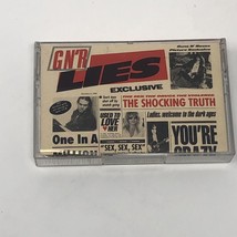 Guns N&#39; Roses &quot;GN&#39;R Lies&quot; Cassette Tape (Geffen Records) - £7.44 GBP