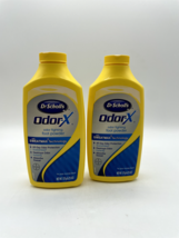 2 Dr. Scholl&#39;s Odor-X Odor Fighting Foot Powder 6.25 oz Each Bs244 - £13.39 GBP