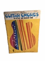 Vintage Mel Bay&#39;s Guitar Chords In Photo Diagram Form Book - $1,633.46 MXN
