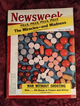 NEWSWEEK Magazine June Jun 16 1958 6/16/58 NEW DRUGS PILLS - £8.32 GBP