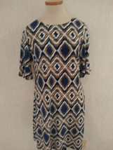 Tommy Hilfiger Knit Sheath Dress Womens Size 10 Flutter Sleeve Work Church - $22.65