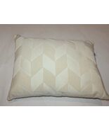 Ralph Lauren Lucia Herringbone Beaded Deco Throw Pillow NWT Hollywood cr... - $134.76 CAD