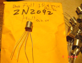 1 NOS Holland  2N2092 TRANSISTOR PNP Germanium Tested Good Ucb= 20V, I0 ... - $7.47