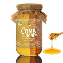 Raw Comb Honey Unprocessed Honey Weight Loss Cough &amp; Digestive 500g - £27.97 GBP