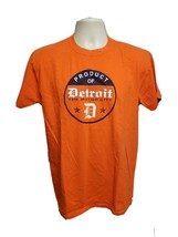 Product of Detroit The Motor City Adult Medium Orange TShirt - $17.82