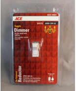 ACE Decorator Series Toggle Dimmer #34051, 600 Watt, Single Pole; New Se... - $15.19