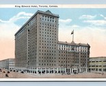 King Edward Hotel Toronto Canada UNP WB Postcard L5 - £3.85 GBP
