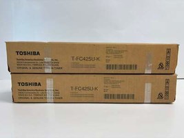 2 OEM Toshiba E Studio 2525AC,3025AC,3525AC,4525AC Black Toners T-FC425-K - $160.00