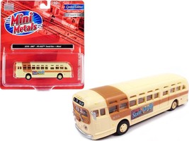 GMC PD-4103 Transit Bus #948 Beige MTA Miami 1/87 (HO) Scale Model By Classic - £31.11 GBP