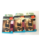 Hanes Womens Seamless Hipsters 3 Pack Various Colors Sizes 5 and 9 NWT - £7.66 GBP