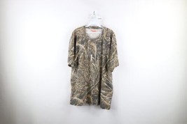 Vtg Streetwear Mens 3XL Faded Realtree Camouflage Short Sleeve T-Shirt Cotton - £35.15 GBP