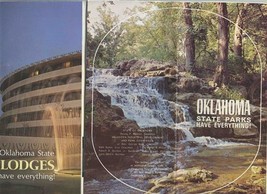 Oklahoma State Parks and Lodges Brochures 1960&#39;s - $21.78