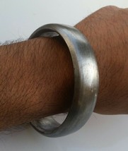 Sarbloh pure iron steel smooth sikh singh khalsa taksali chunky kara kada d12 - £27.00 GBP